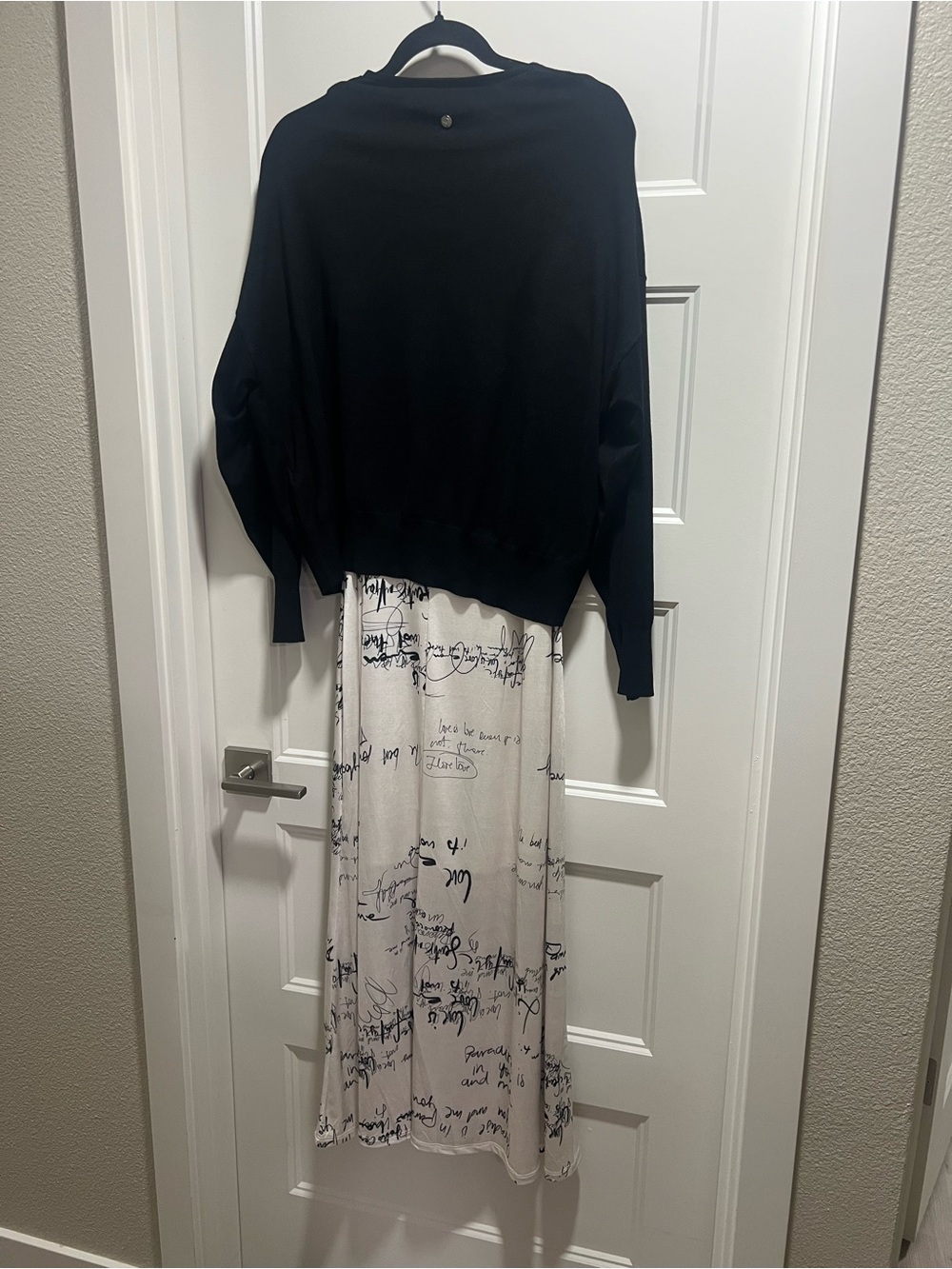 Desigual dress with detachable sweater
